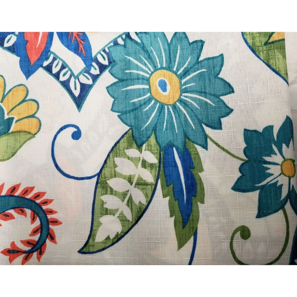 Textured Printed Fabric Tablecloth 60
